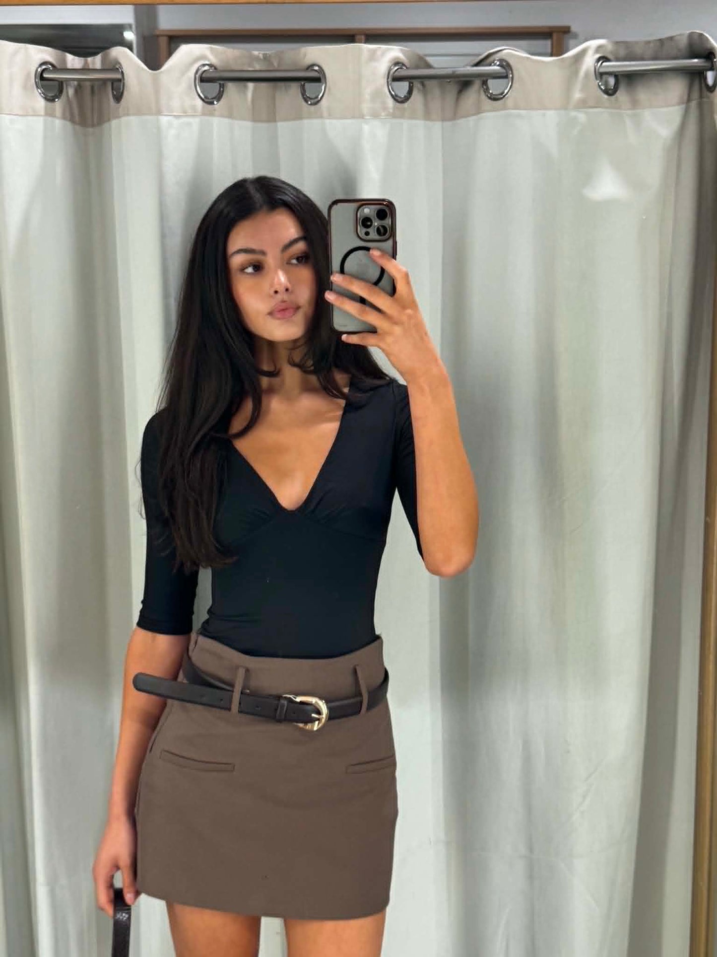 The Monroe Skort – Mocha