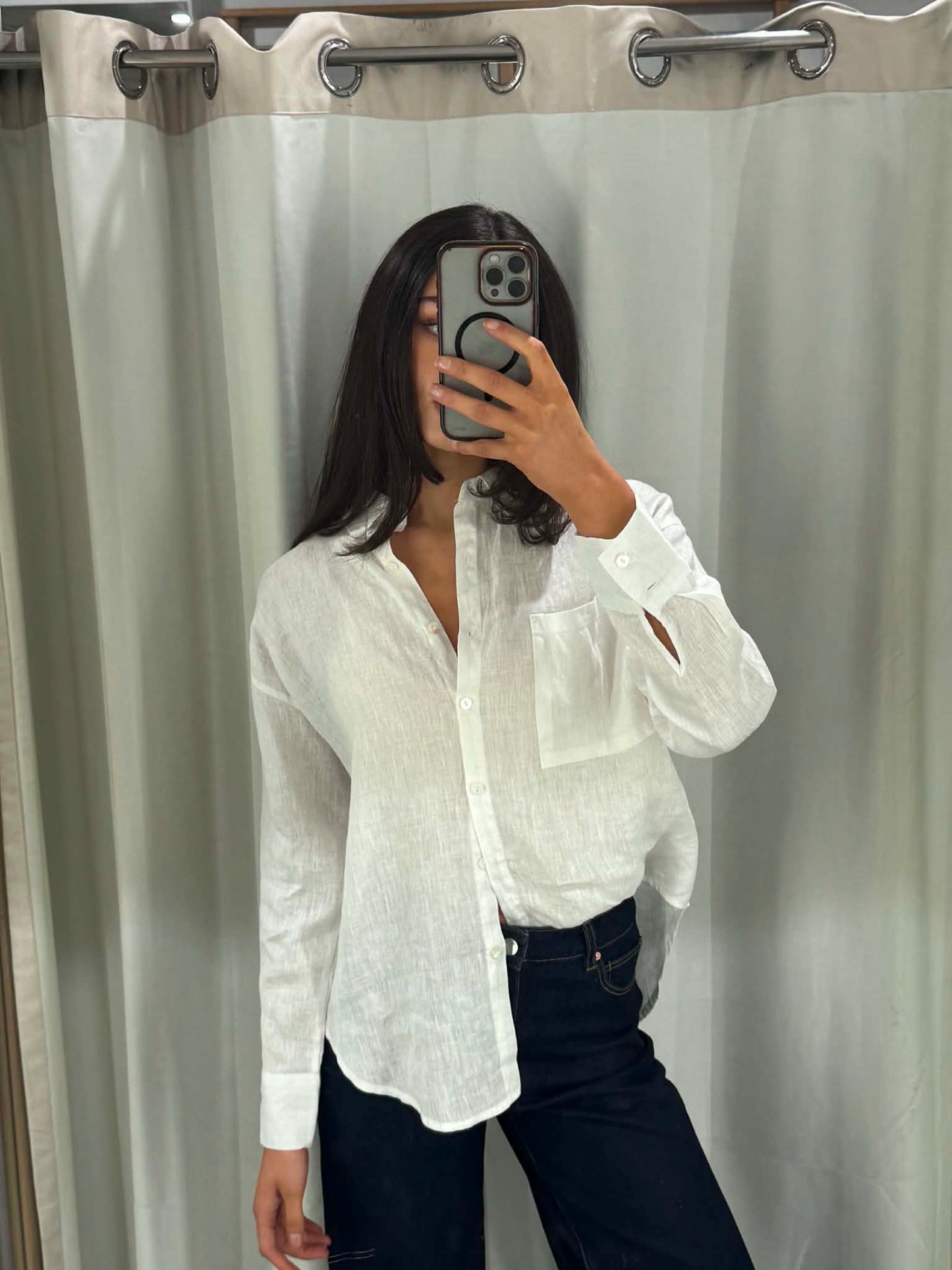 The Marlow Linen Shirt – White