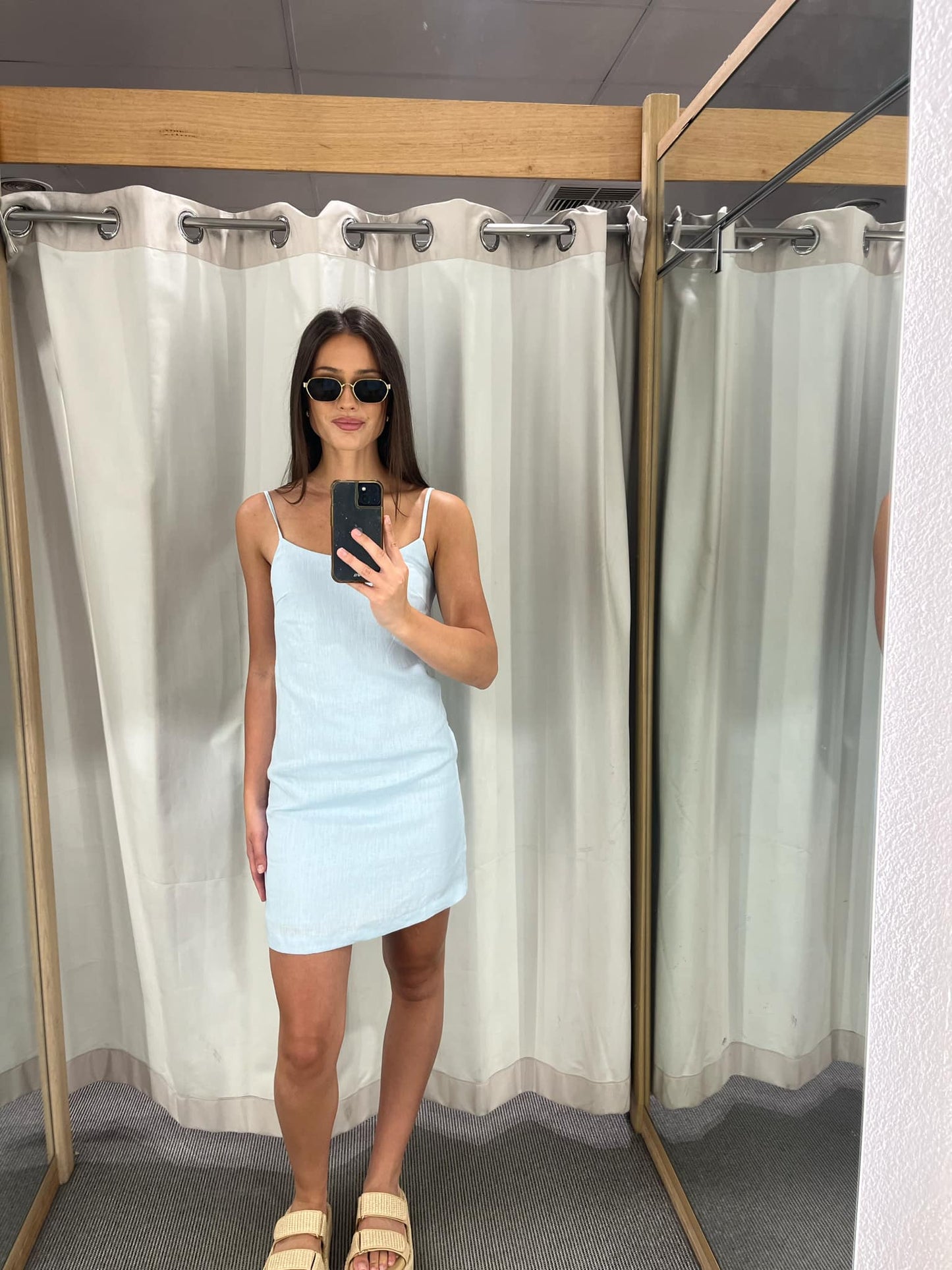 Harper dress - blue