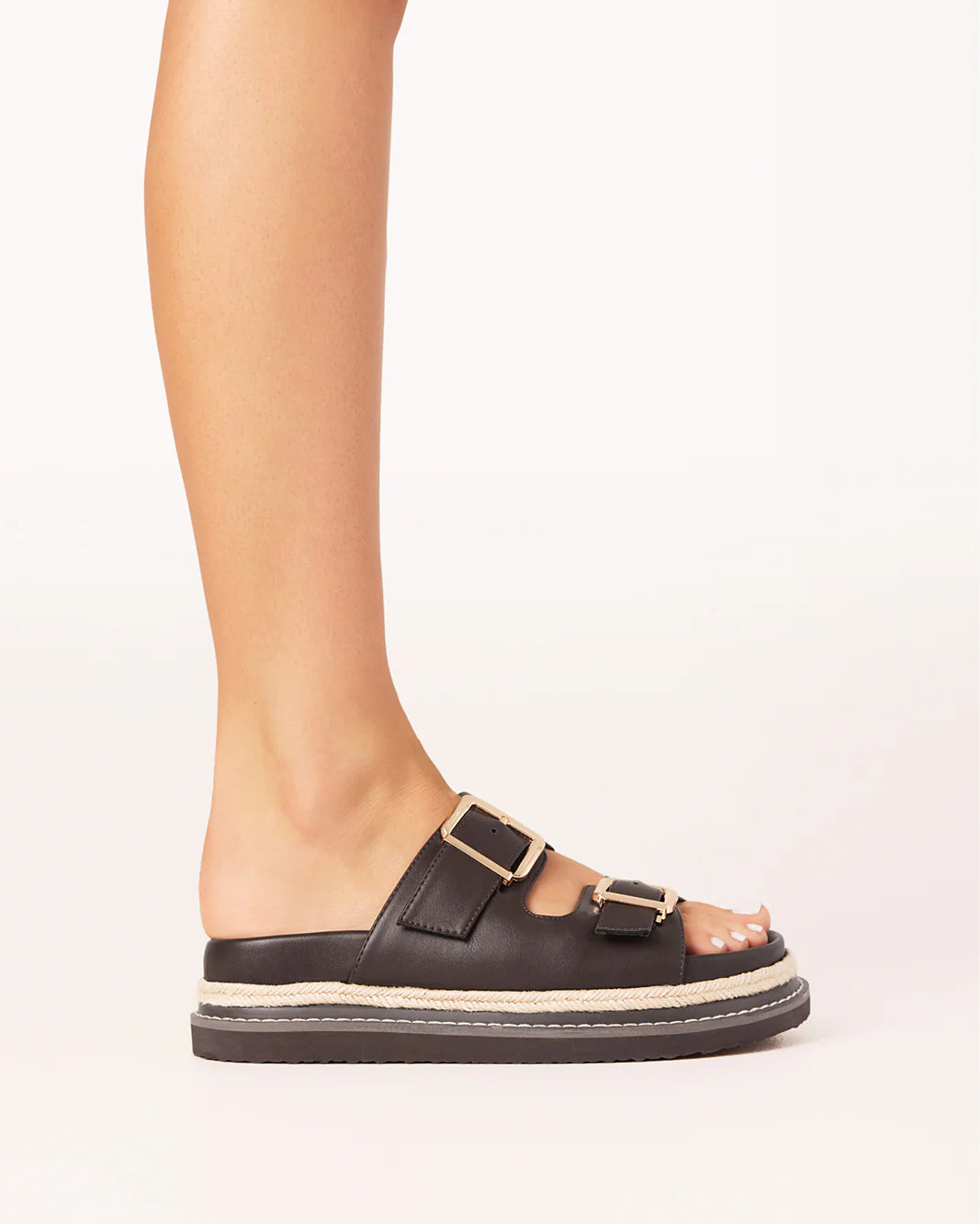 Alder Dark Cocao Sandals Billini