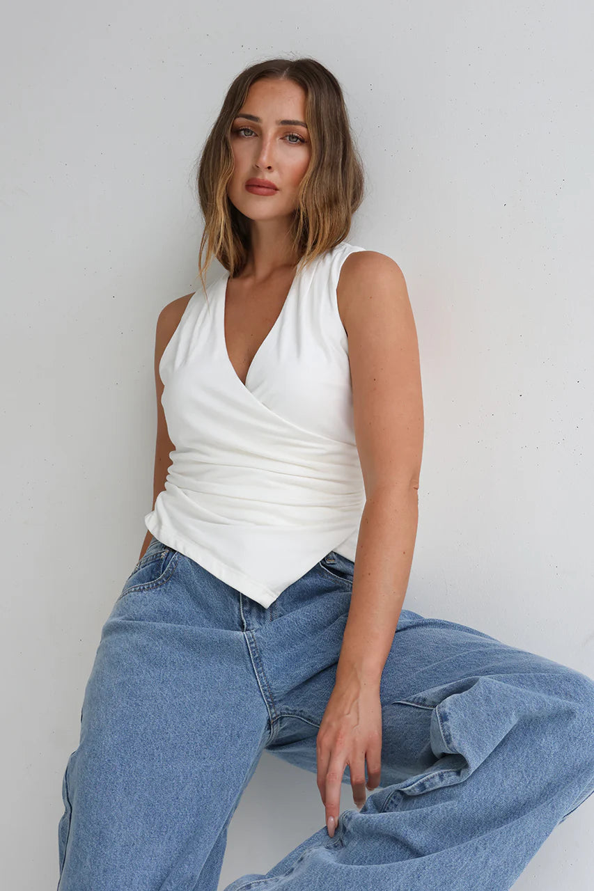 Jenkins Top | white