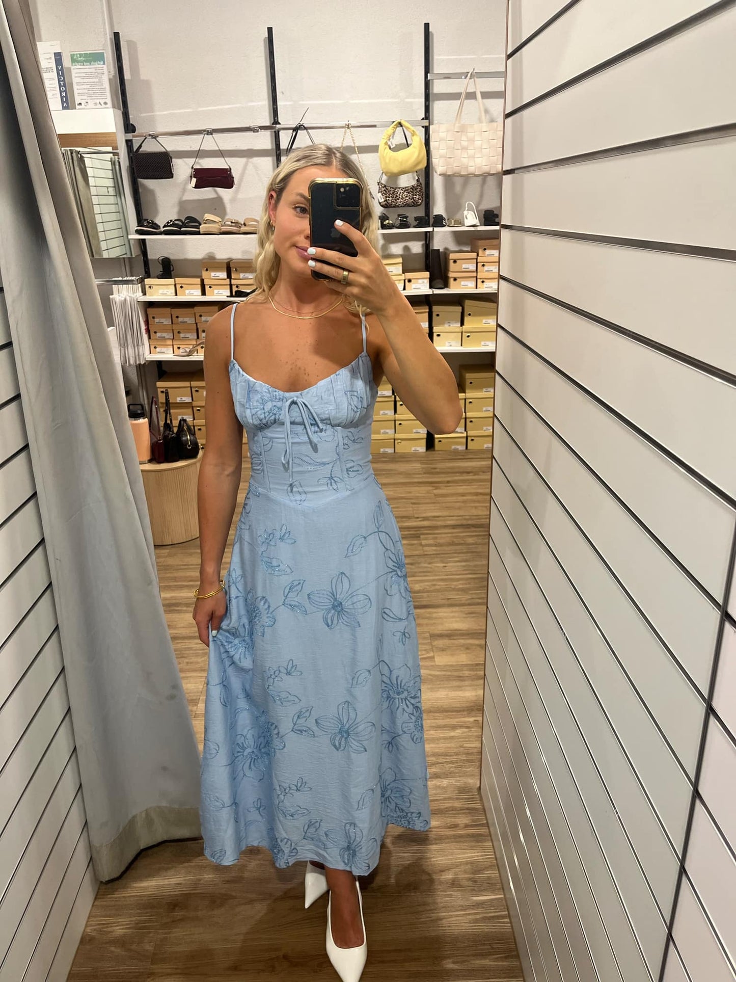 Rhea Blue Dress