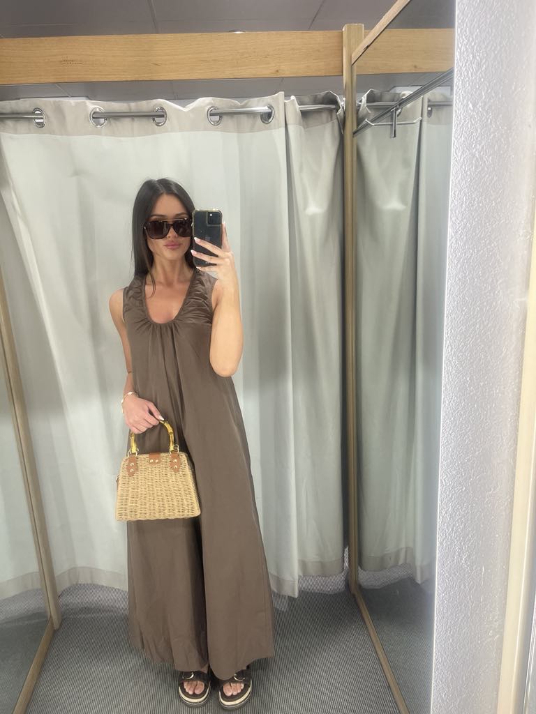 Du soell dress - chocolate