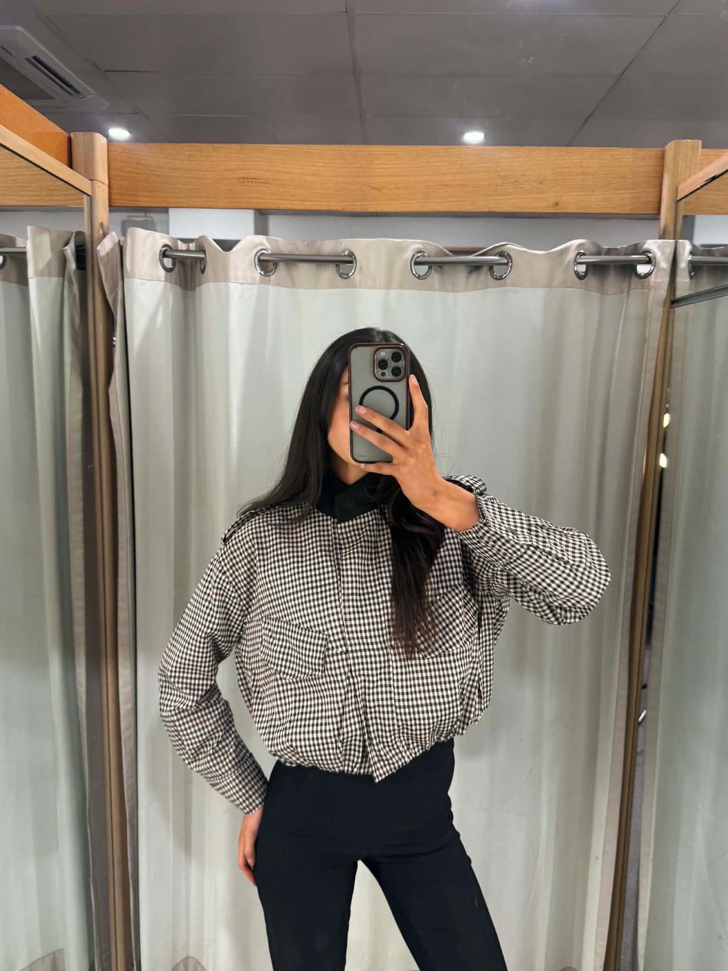 The Pippa Gingham Jacket