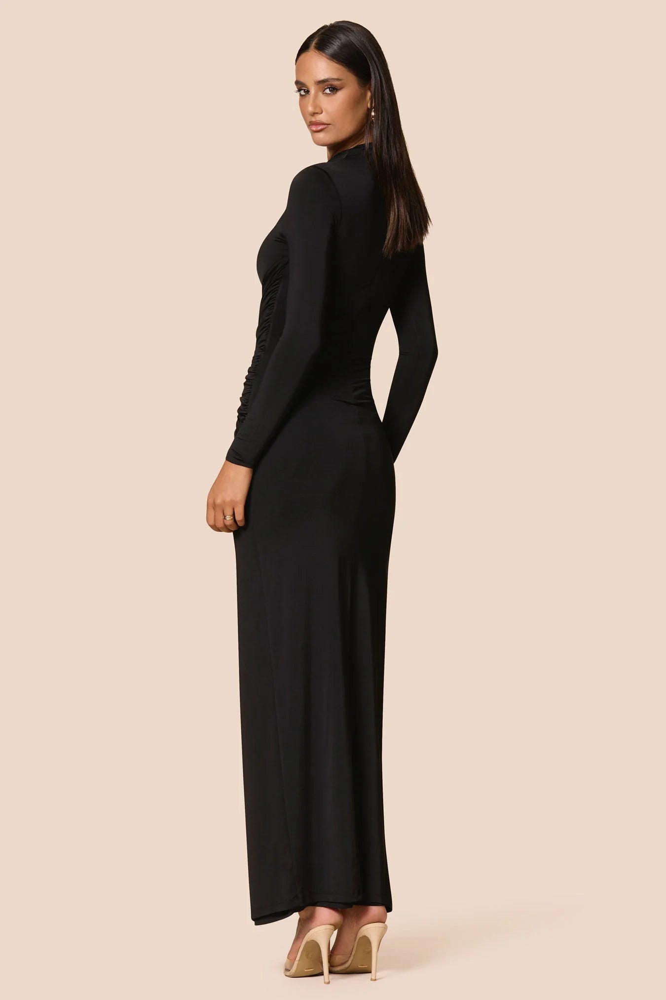 Kaia LS Maxi Dress Nookie Black