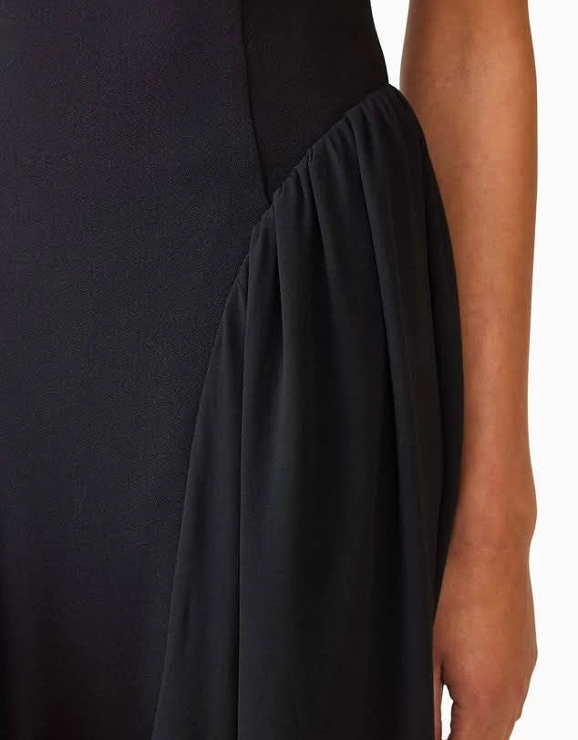 Olenna High Neck Gown Black