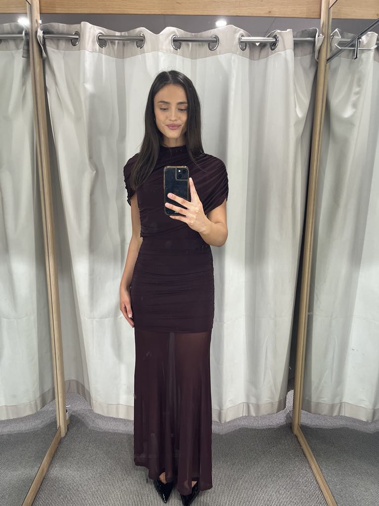 Nighfall Ruched Dress