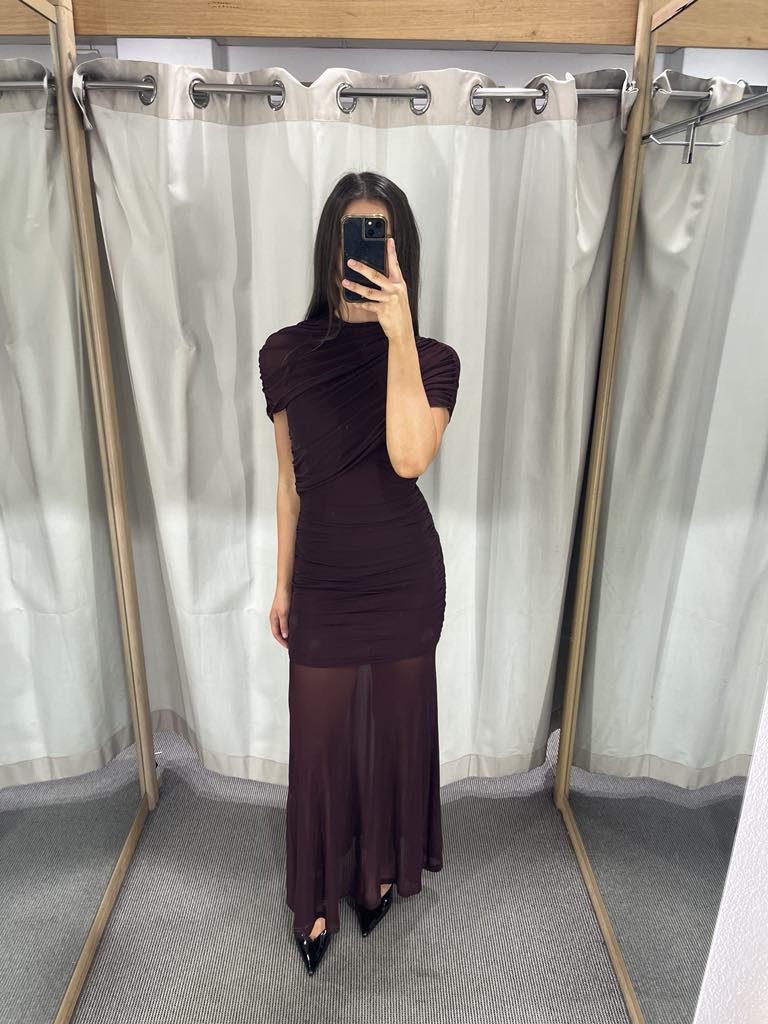 Nighfall Ruched Dress