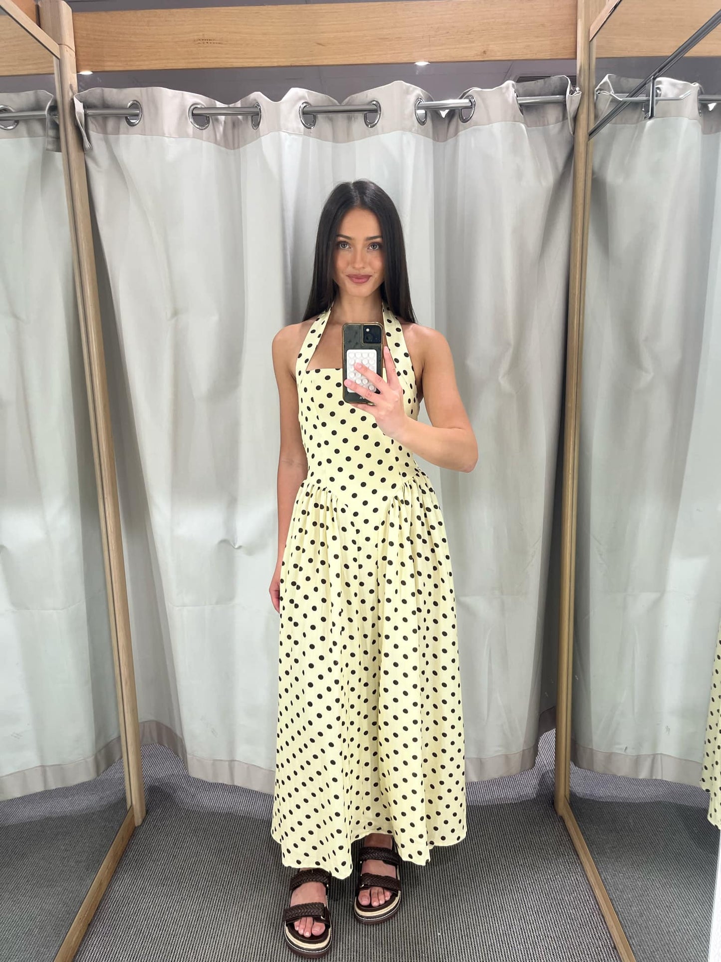 Hazelle Halter Neck Dress