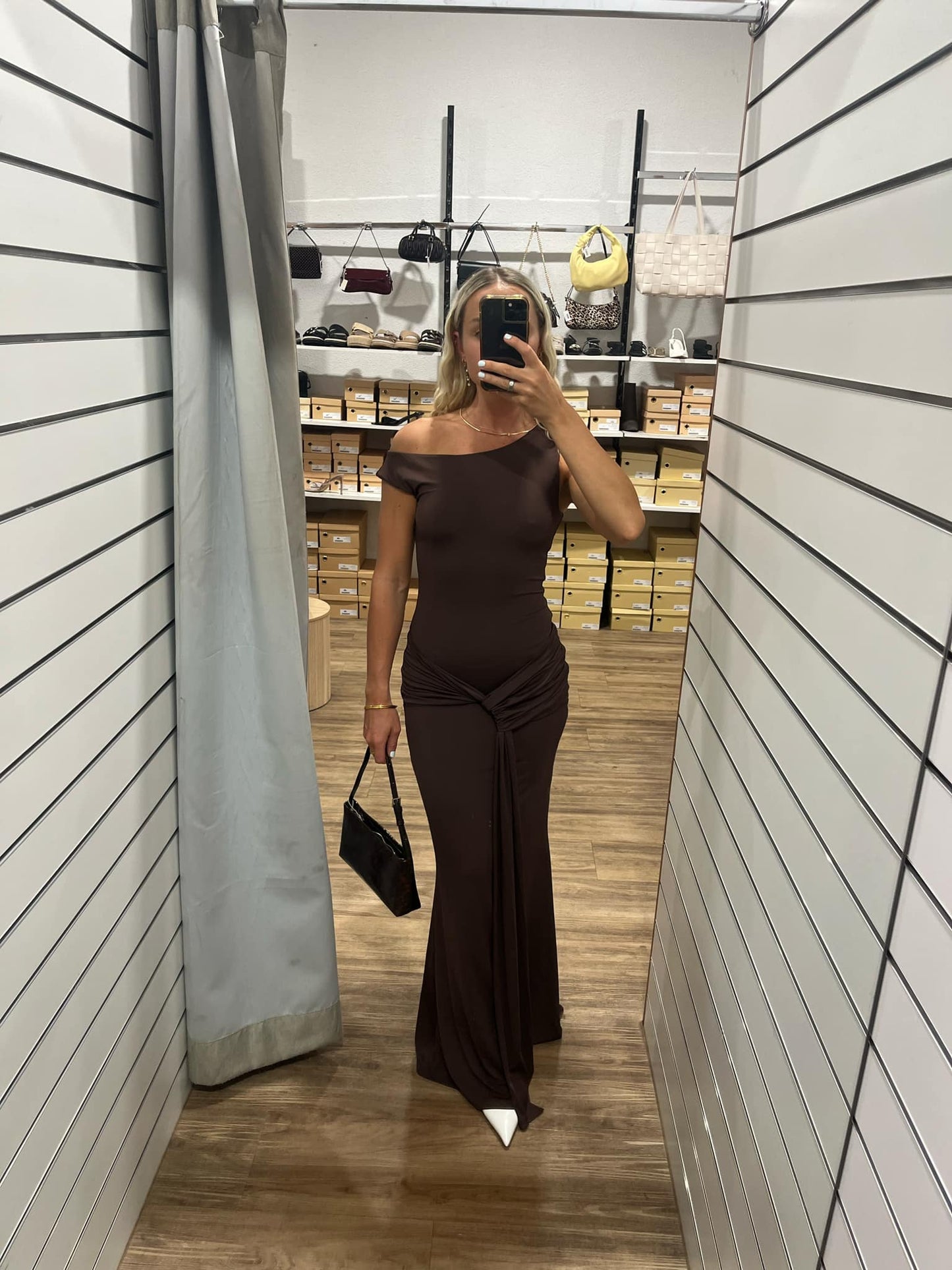 Aura Chocolate Dress