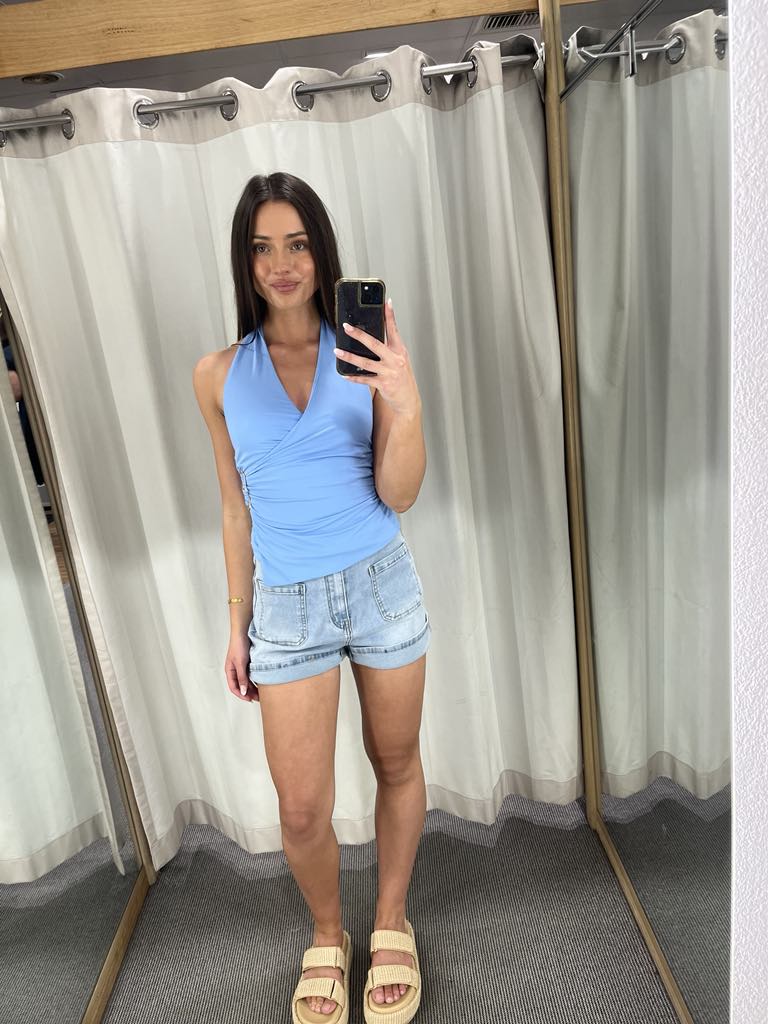 Country denim shorts - blue denim