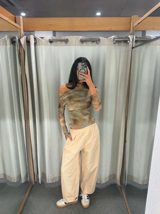 Kana Balloon Pants Oatmeal
