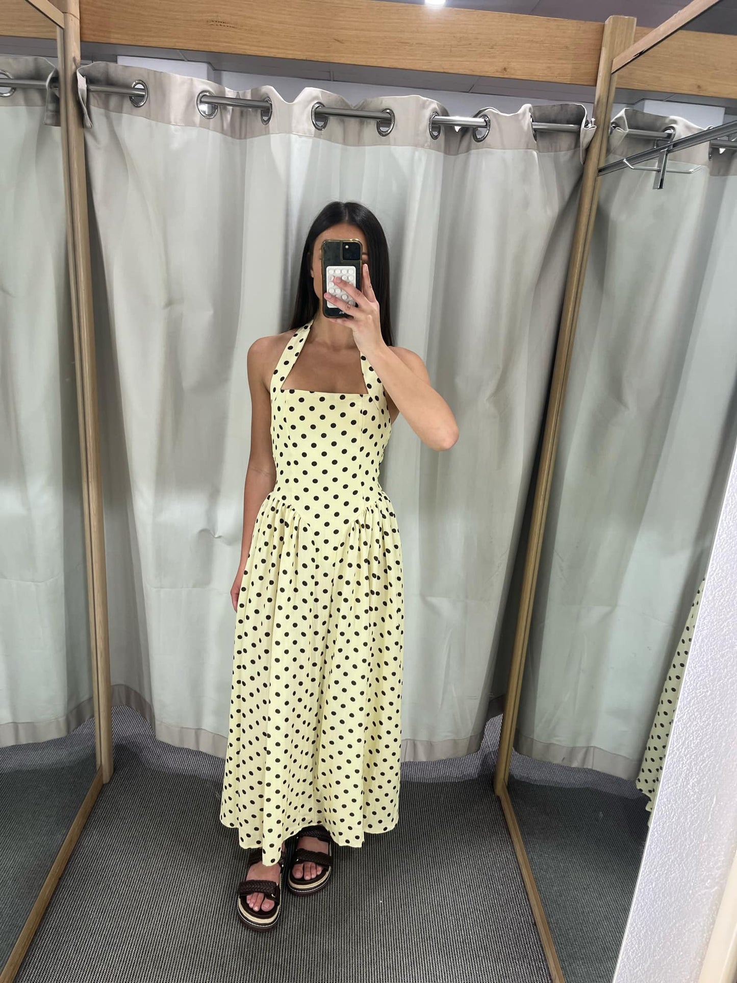 Hazelle Halter Neck Dress