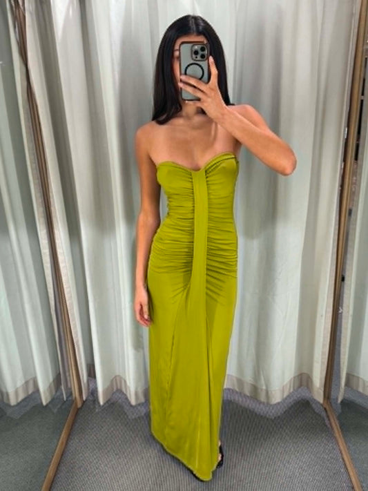 The Valentina Ruched Maxi Dress