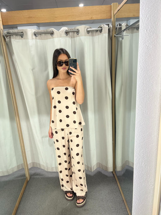 polka dot set