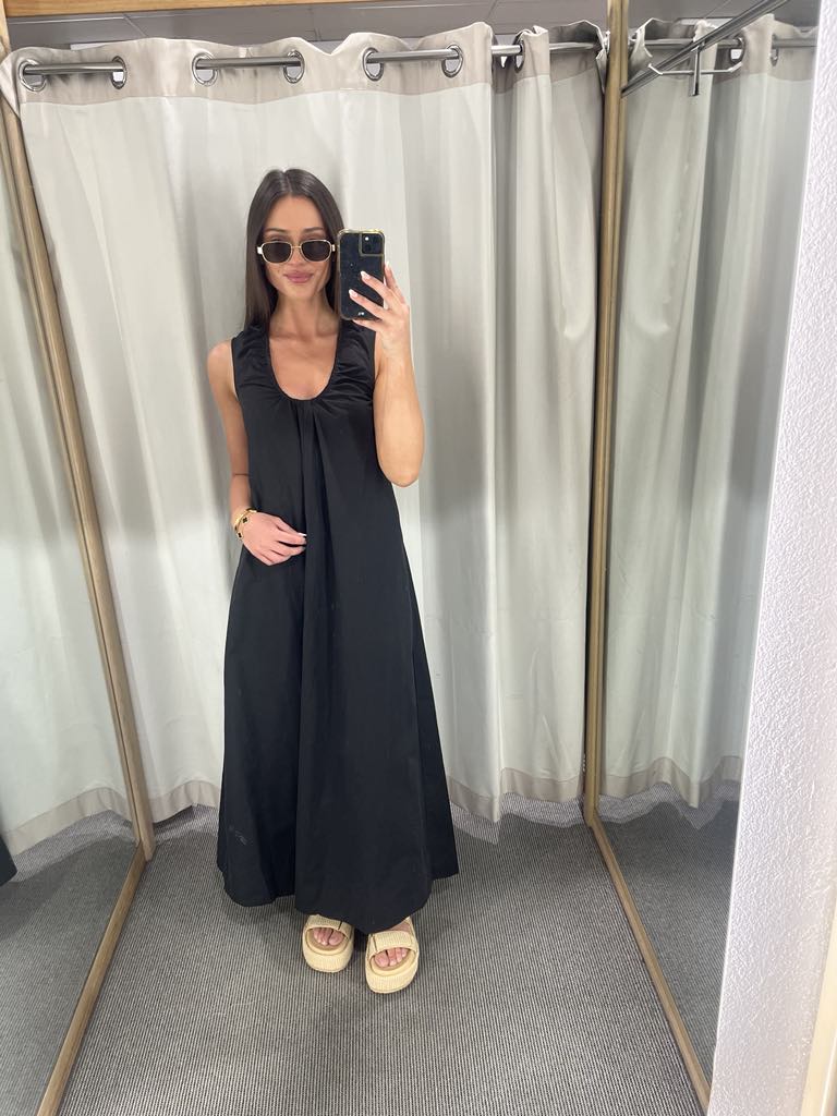 Du soell dress- Black