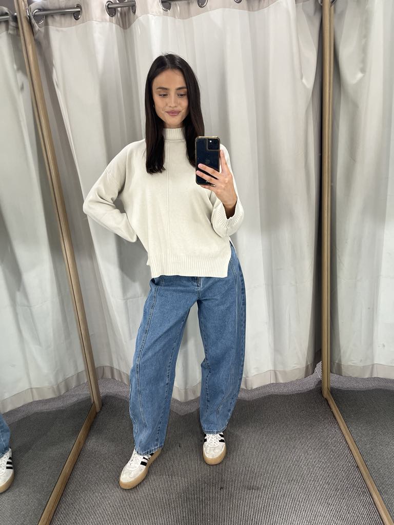 Sanna Cream Luxe Knit