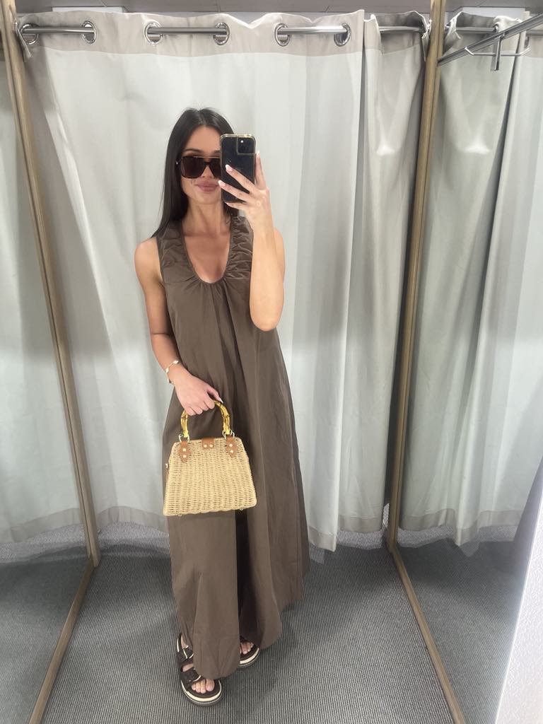 Du soell dress - chocolate