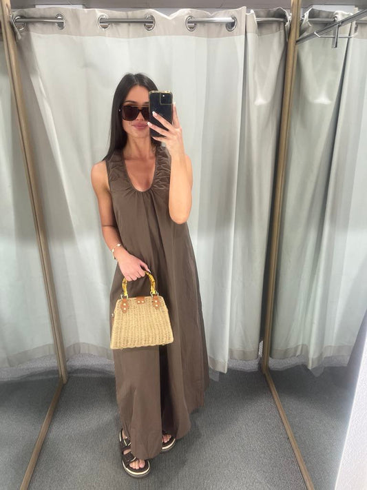 Du soell dress - chocolate