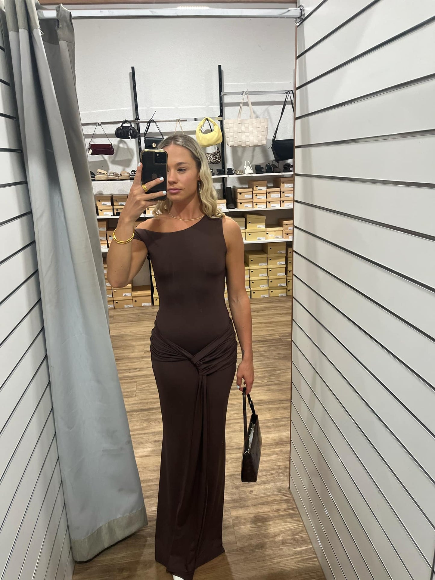 Aura Chocolate Dress
