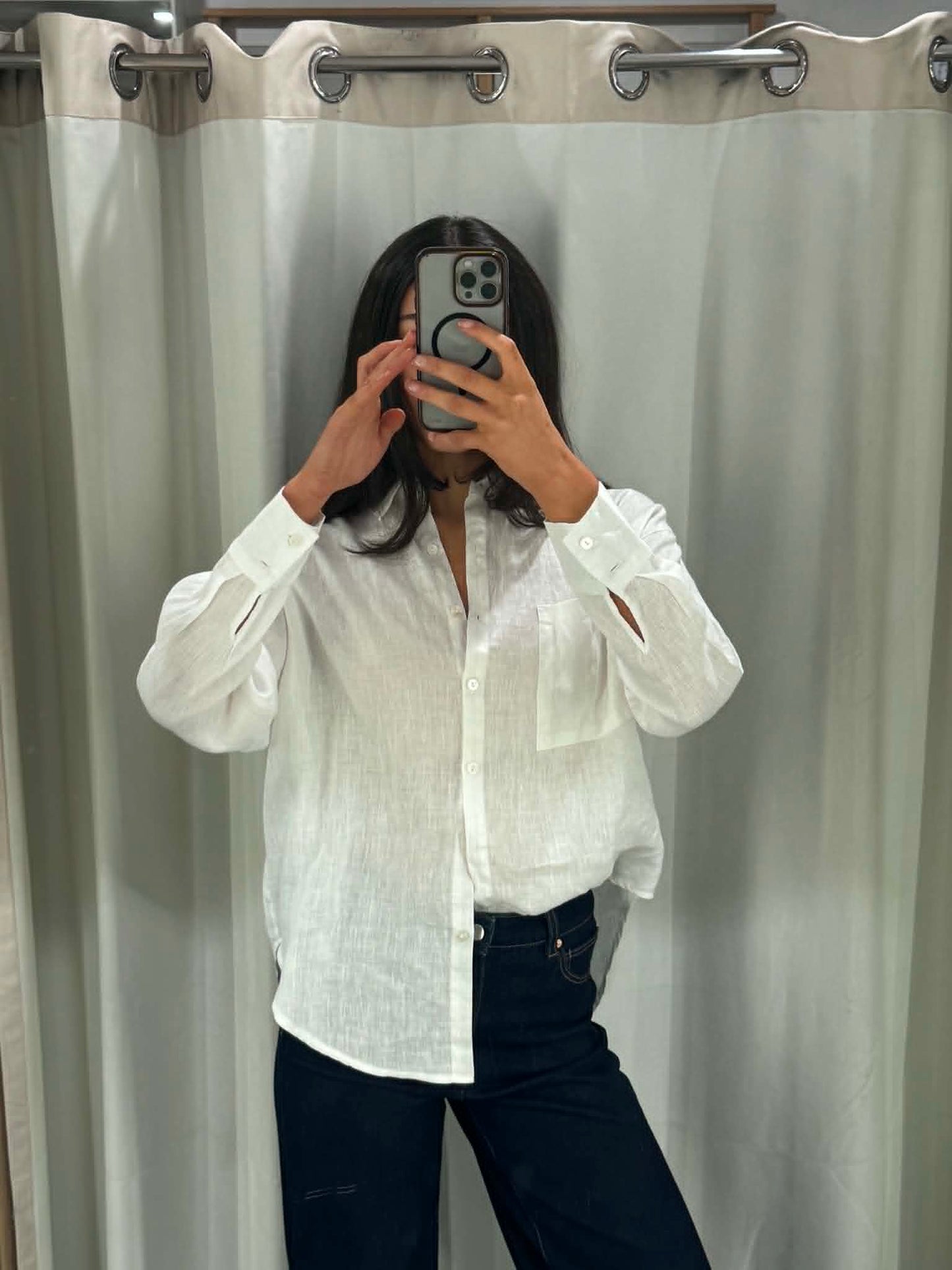 The Marlow Linen Shirt – White