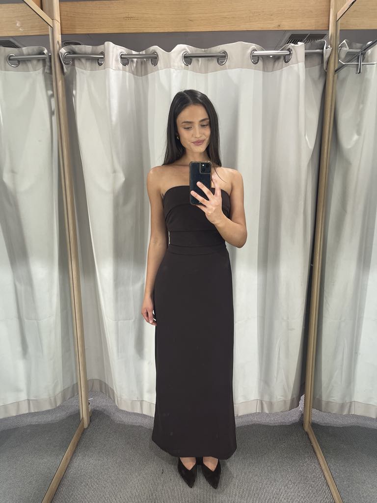 Espresso Luxe Dress