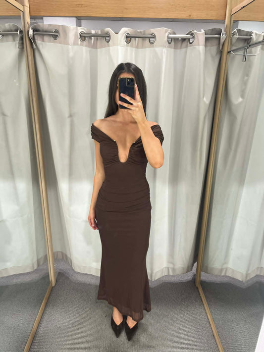 Cocoa Contour Dress