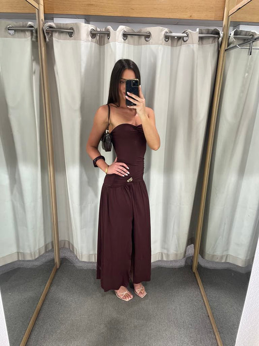 Burgandy dress