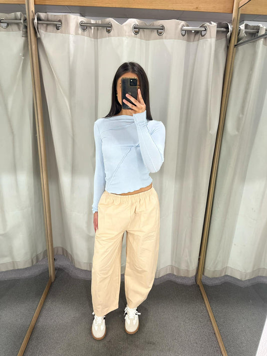 Kana Balloon Pants Oatmeal