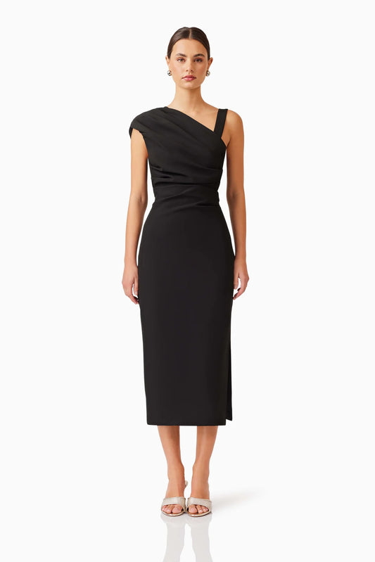 Kourtney Midi Dress Black