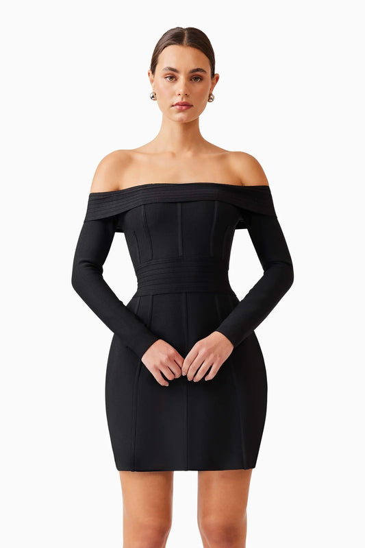 Kaitlyn Mini Dress Black