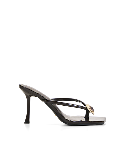 Billini Mazie Heels Chocolate Shine