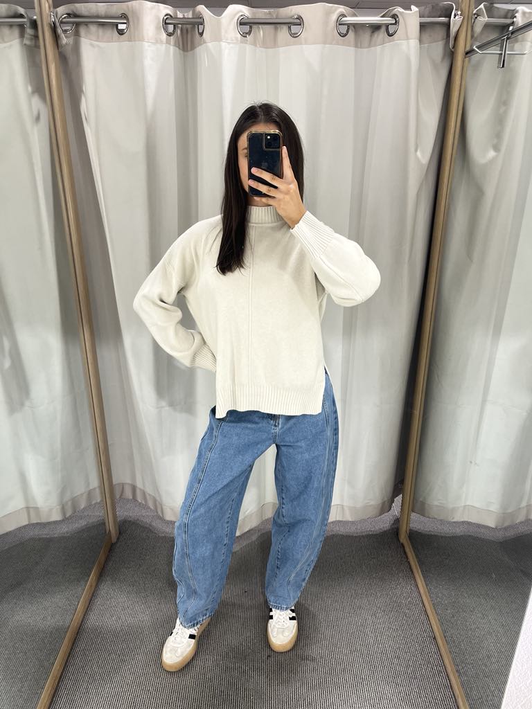 Sanna Cream Luxe Knit