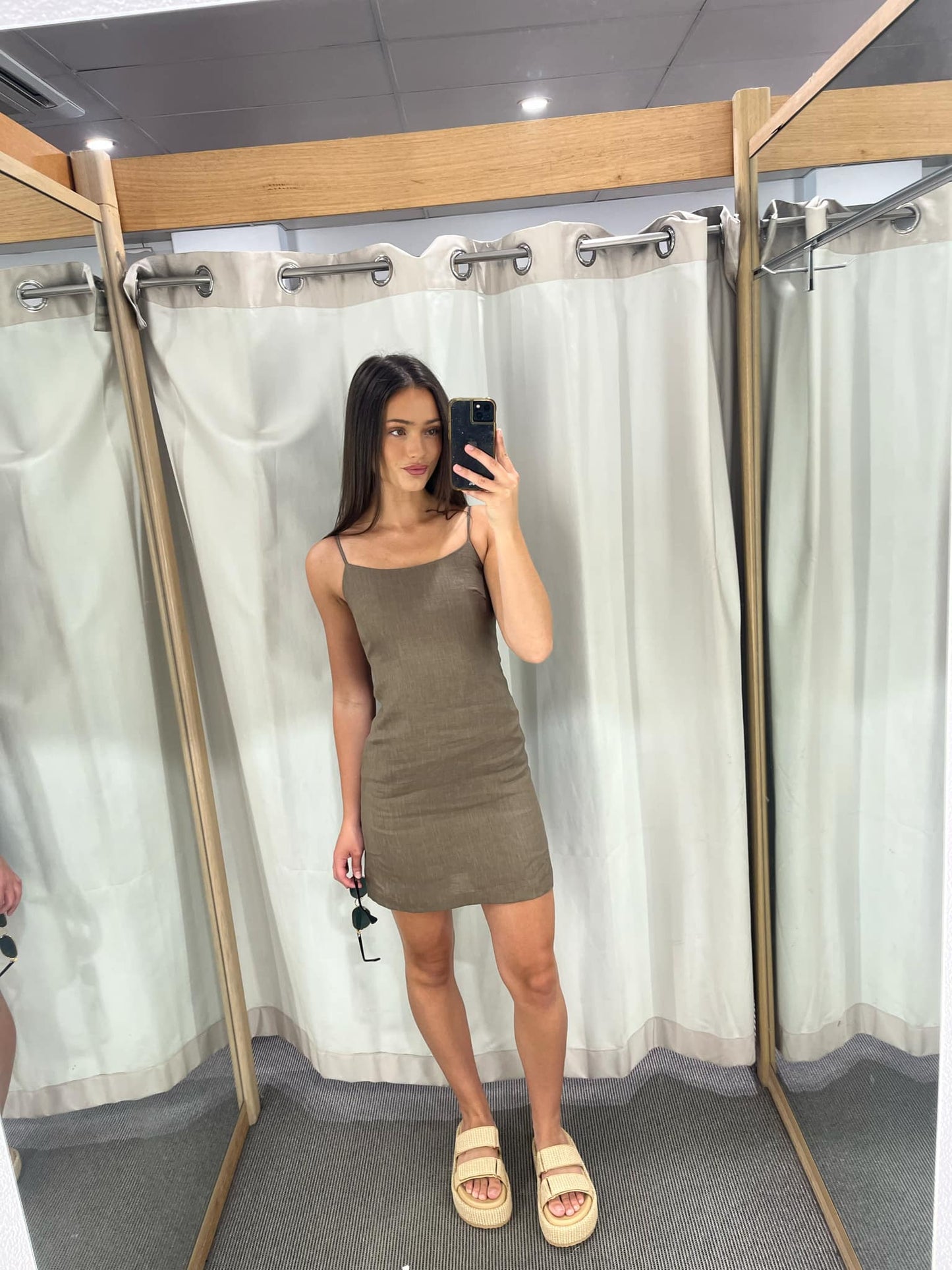 Harper dress - chocolate