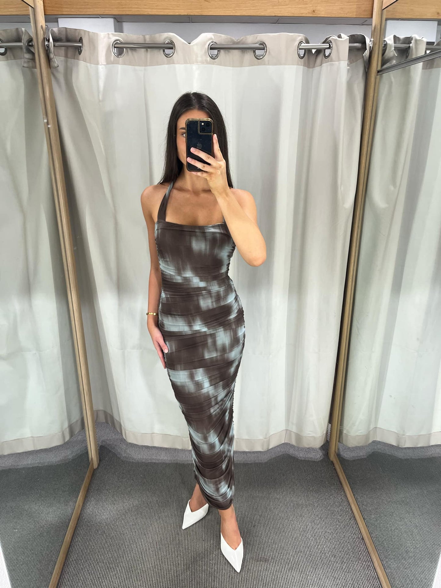 The Siren Halter Dress