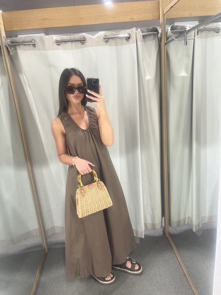 Du soell dress - chocolate