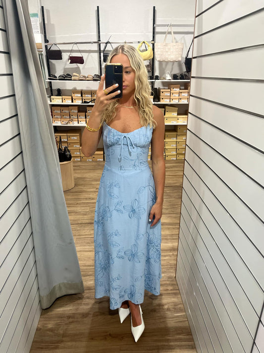 Rhea Blue Dress