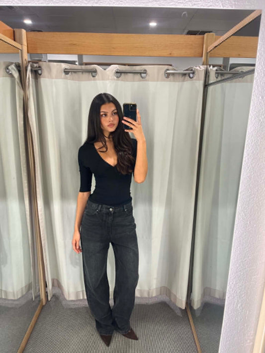 Elora Top Black