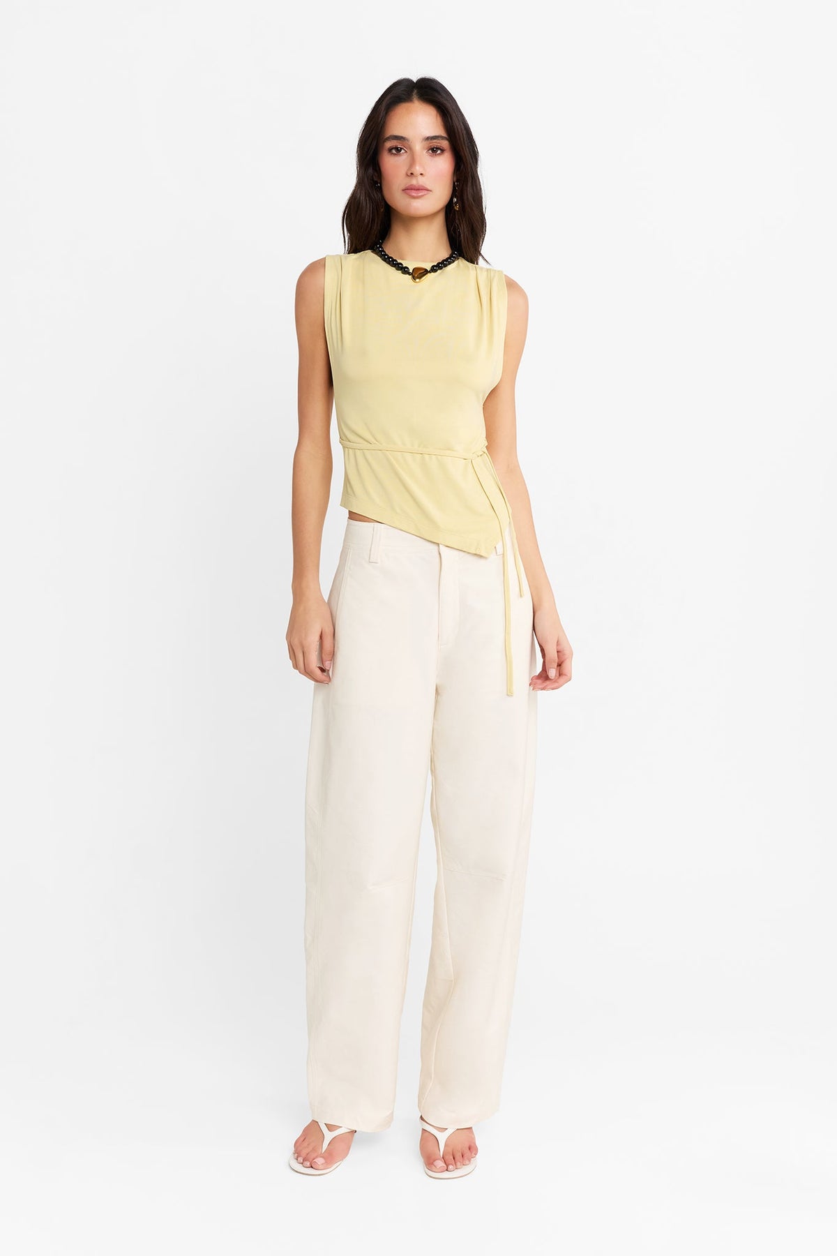 Madison The Label Calista Top in Citrus