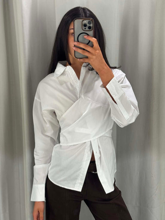 The Alessia Wrap Top