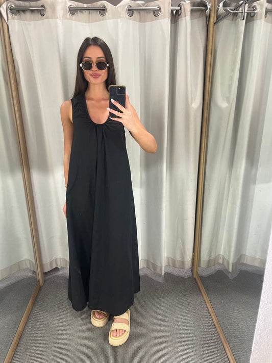 Du soell dress- Black