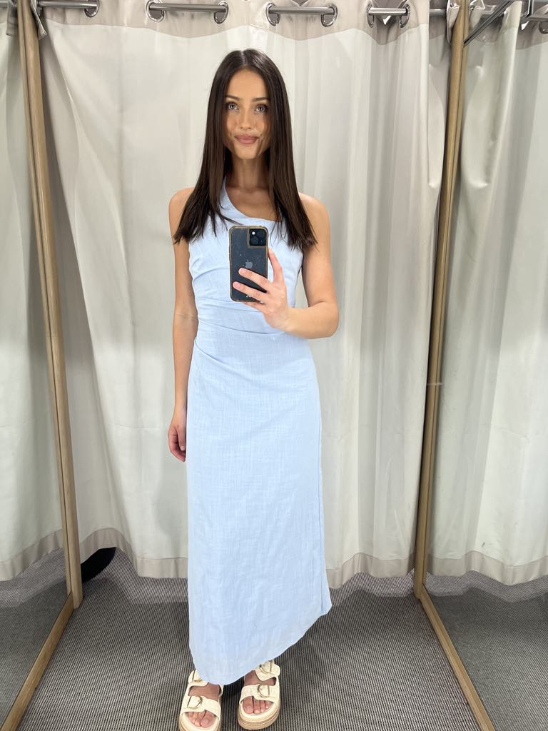 Ella Blue Halter dress