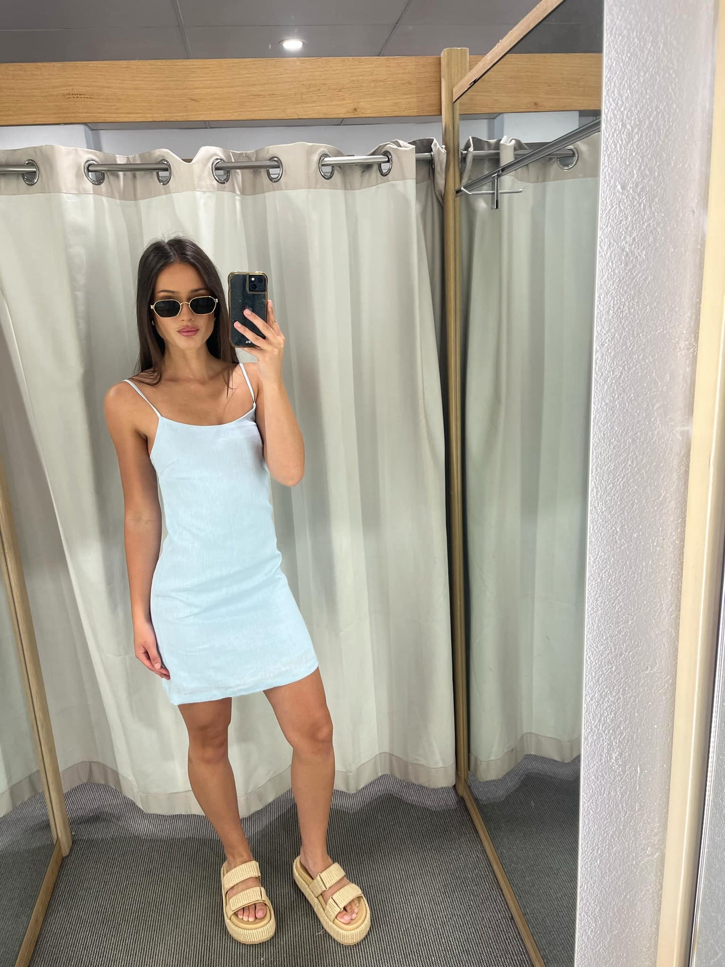 Harper dress - blue