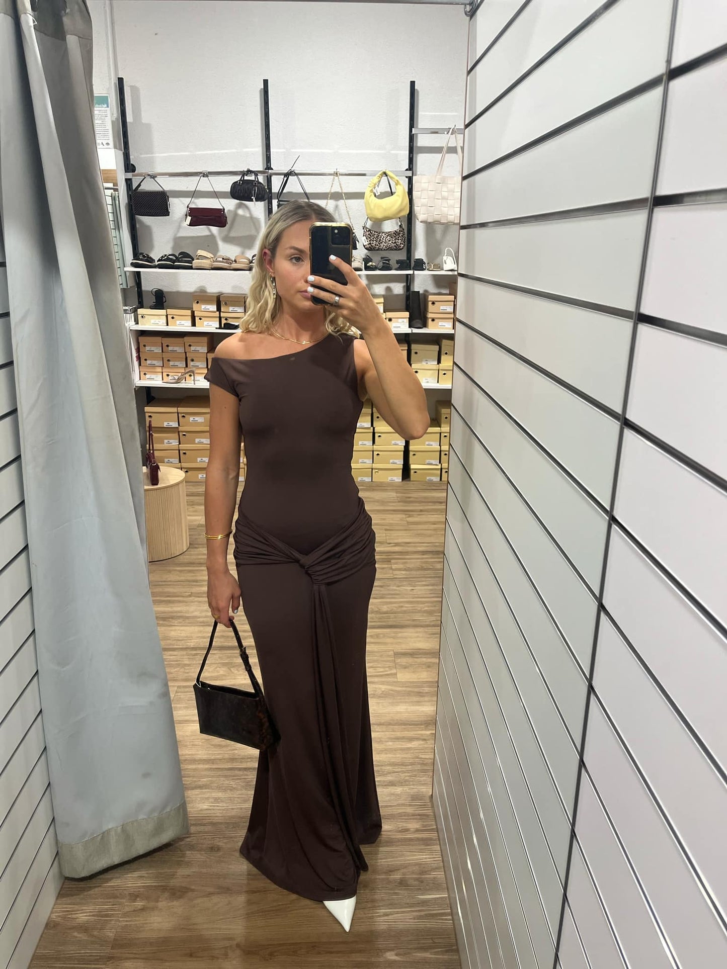Aura Chocolate Dress