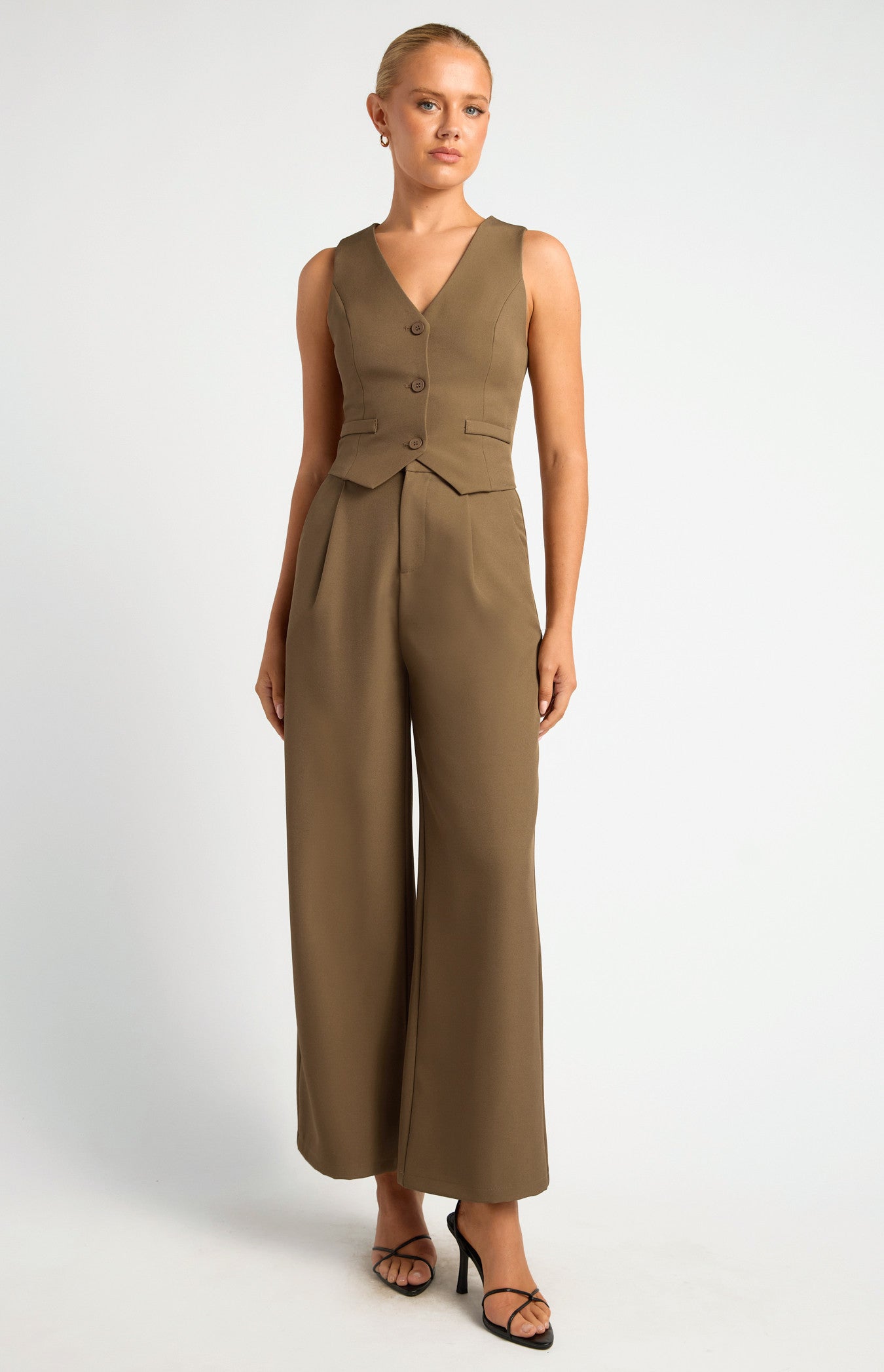 Suit Pants Olive