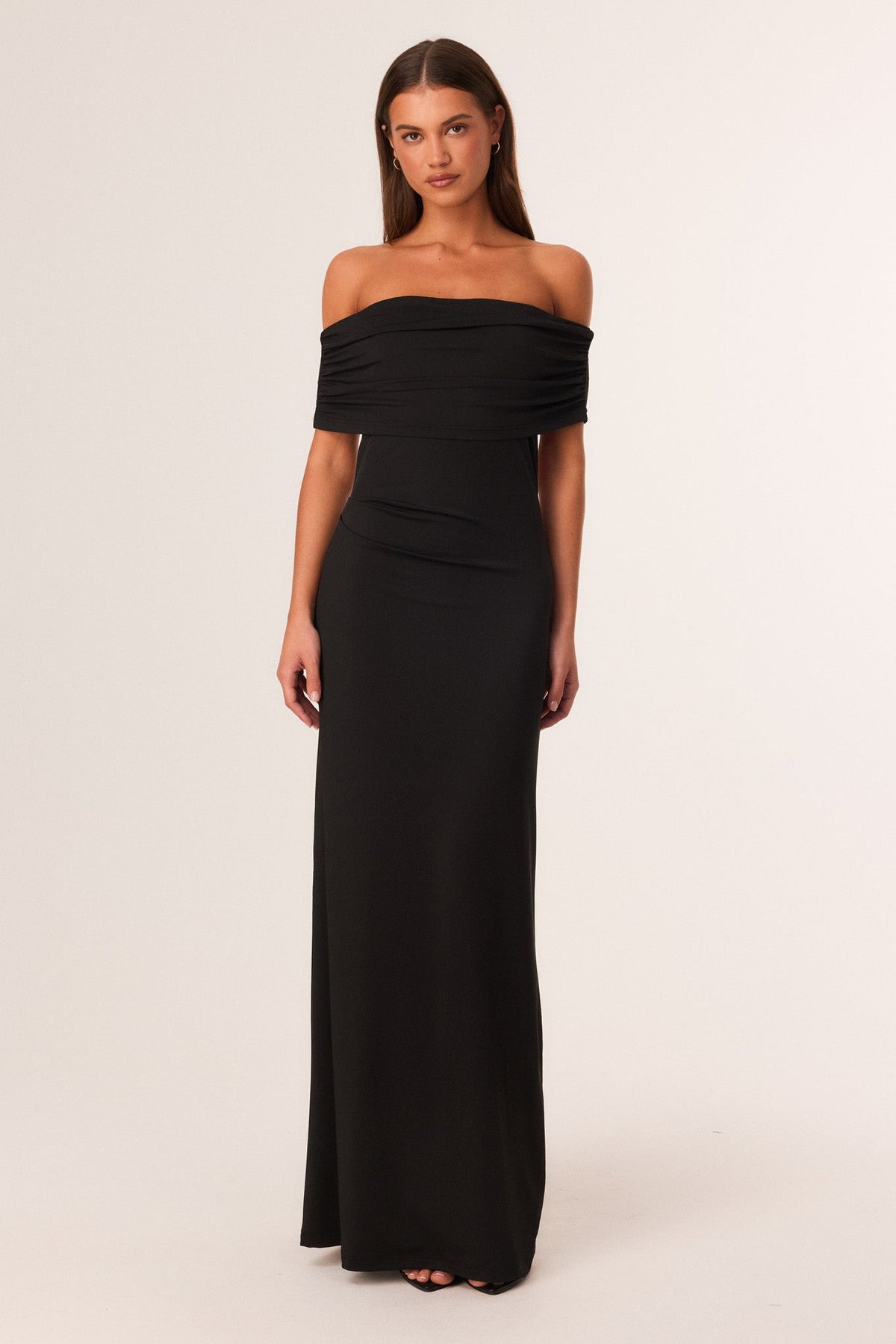 SNDYS Christina Maxi Dress in Black