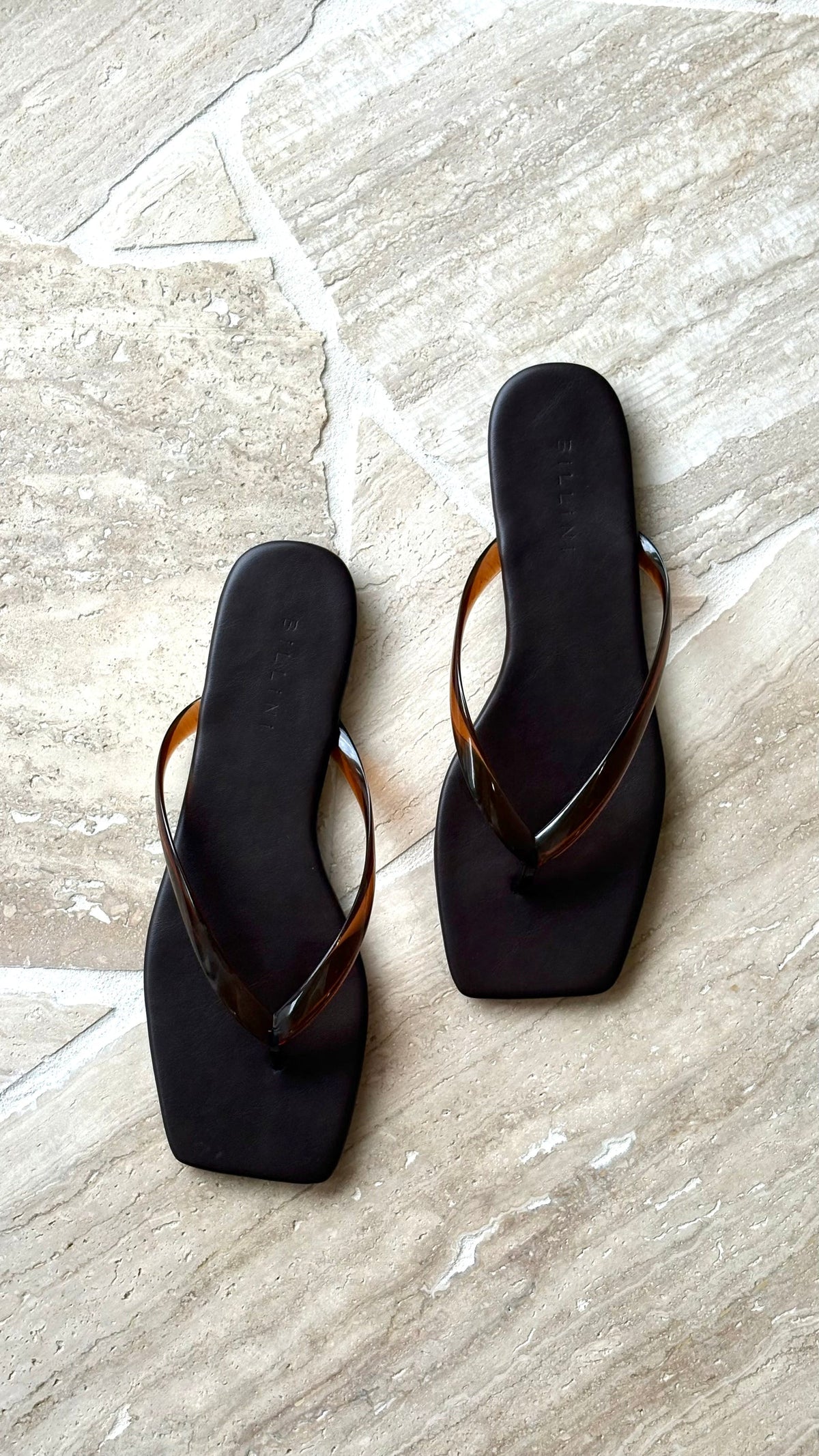 Billini Tacey Chocolate slides