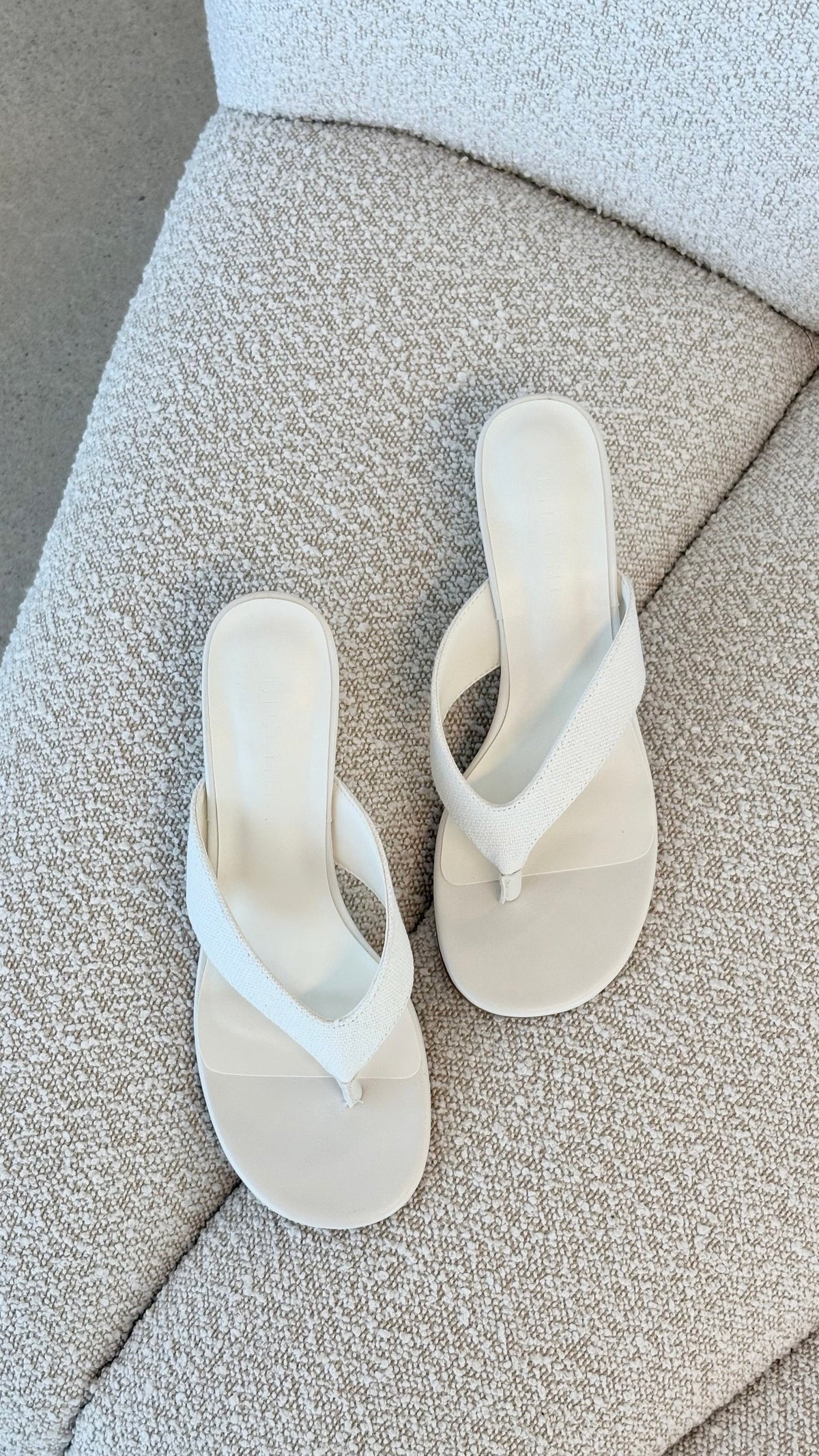 Billini Tiggy Cream Linen wedges