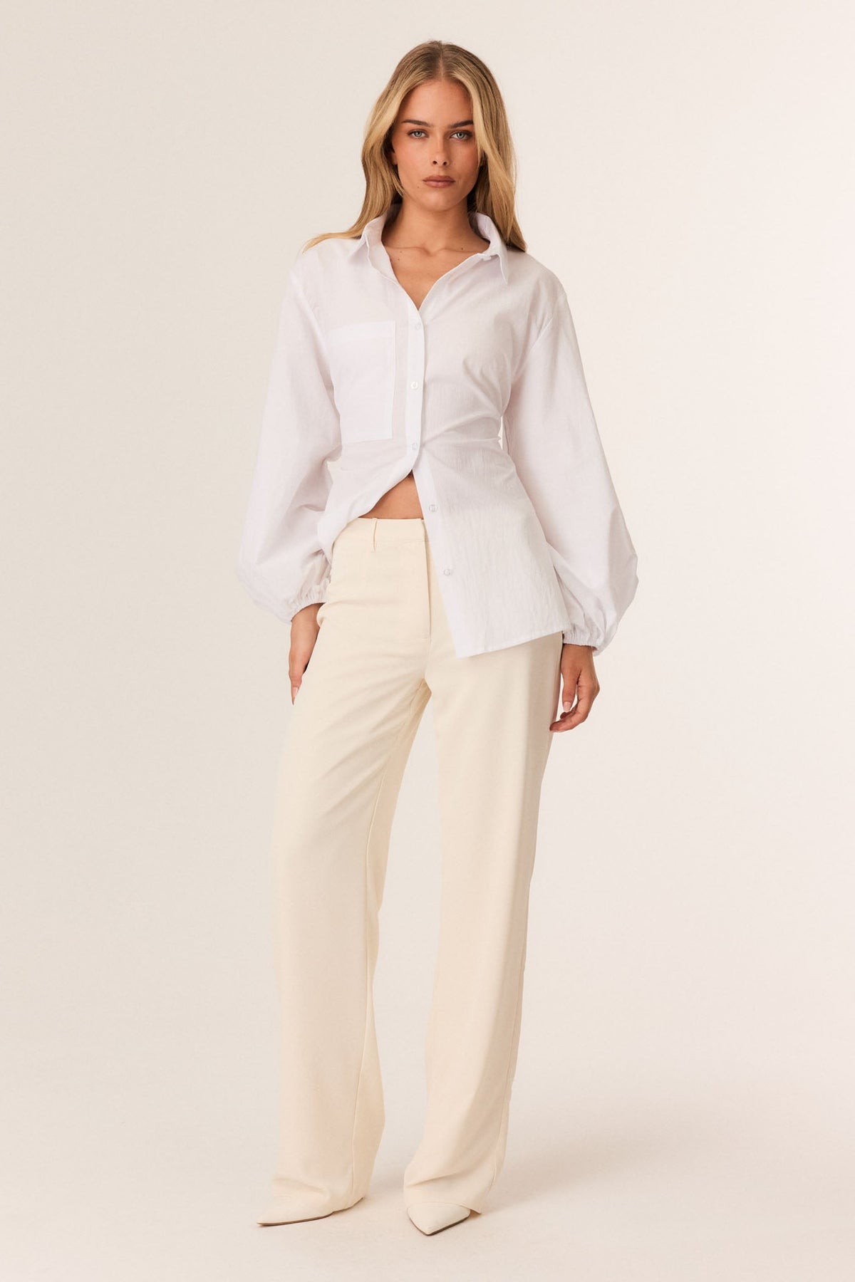SNDYS Chase Pants – Off White