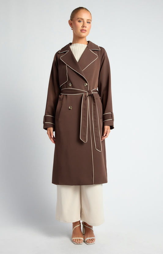 Cloudline Trench Expresso